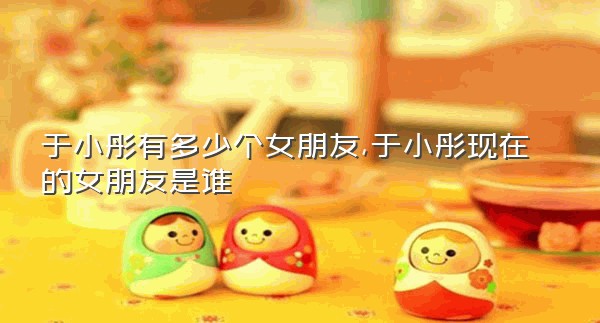 于小彤有多少个女朋友,于小彤现在的女朋友是谁