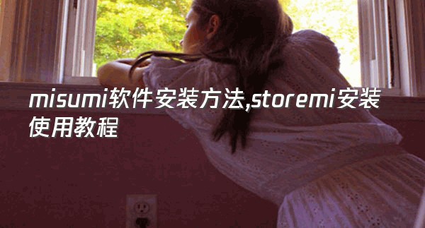 misumi软件安装方法,storemi安装使用教程