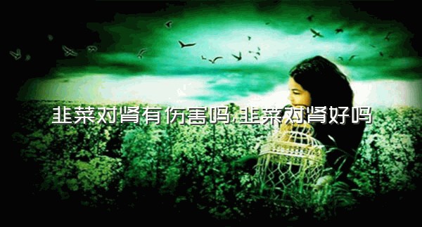 韭菜对肾有伤害吗,韭菜对肾好吗