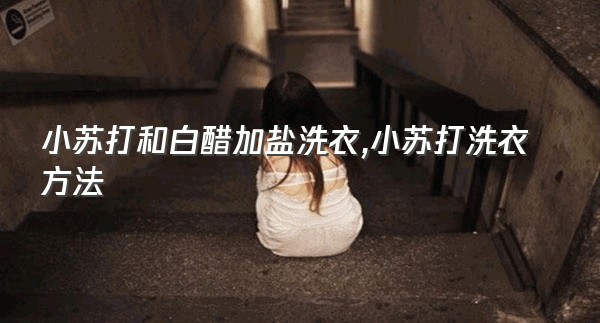 小苏打和白醋加盐洗衣,小苏打洗衣方法