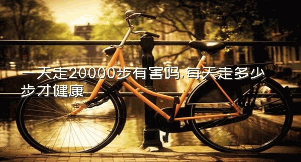 一天走20000步有害吗,每天走多少步才健康