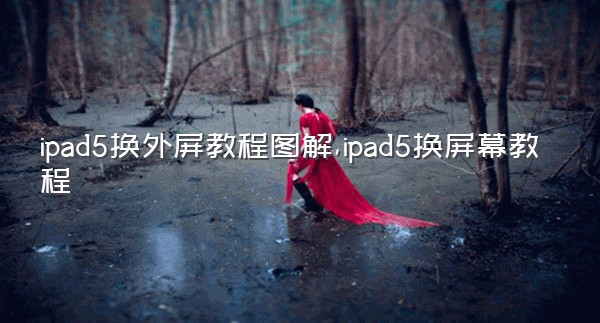 ipad5换外屏教程图解,ipad5换屏幕教程