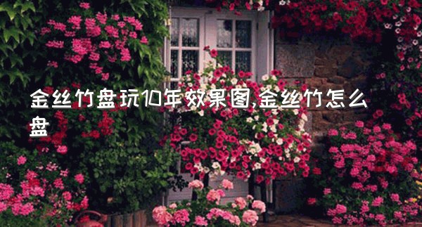金丝竹盘玩10年效果图,金丝竹怎么盘