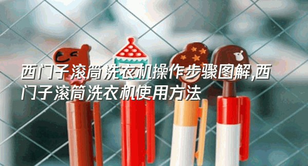 西门子滚筒洗衣机操作步骤图解,西门子滚筒洗衣机使用方法