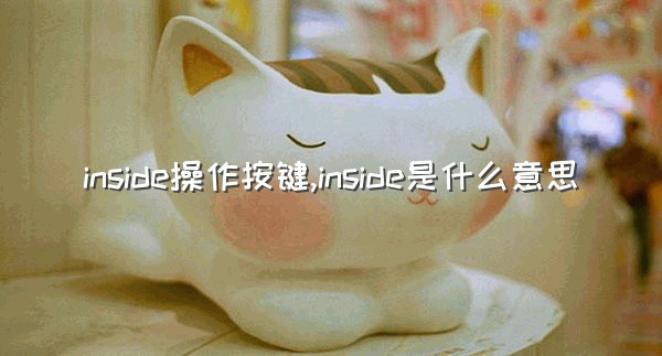 inside操作按键,inside是什么意思