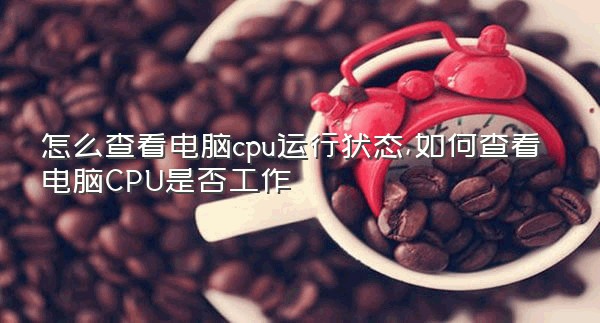 怎么查看电脑cpu运行状态,如何查看电脑CPU是否工作