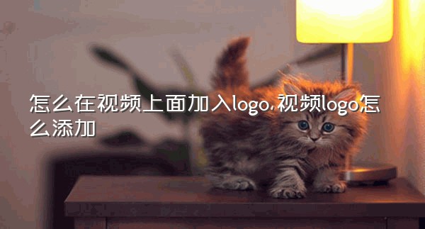 怎么在视频上面加入logo,视频logo怎么添加