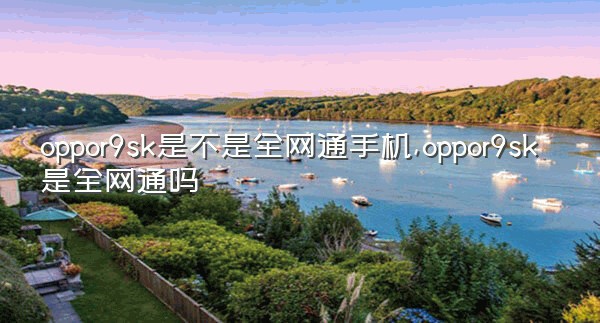 oppor9sk是不是全网通手机,oppor9sk是全网通吗