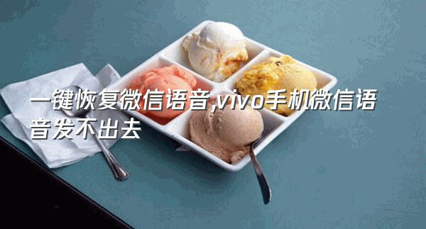 一键恢复微信语音,vivo手机微信语音发不出去