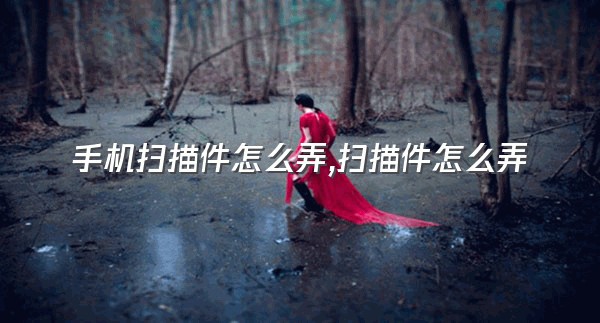 手机扫描件怎么弄,扫描件怎么弄