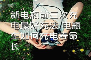 新电瓶前三次充电最好充法（电瓶车如何充电寿命长）