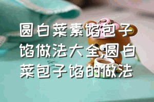 圆白菜素馅包子馅做法大全（圆白菜包子馅的做法）