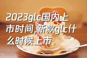 2023glc国内上市时间（新款glc什么时候上市）