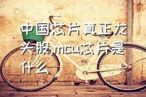 中国芯片真正龙头股（mcu芯片是什么）