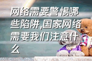 网络需要警惕哪些陷阱（国家网络需要我们注意什么）