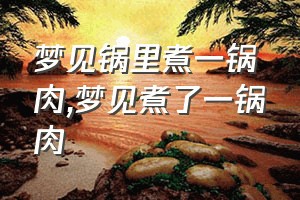 梦见锅里煮一锅肉（梦见煮了一锅肉）