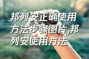 邦列安正确使用方法步骤图片（邦列安使用方法）