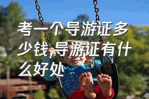 考一个导游证多少钱（导游证有什么好处）