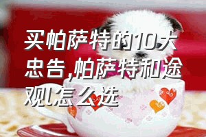 买帕萨特的10大忠告（帕萨特和途观l怎么选）