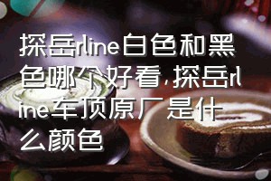 探岳rline白色和黑色哪个好看（探岳rline车顶原厂是什么颜色）