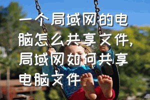 一个局域网的电脑怎么共享文件（局域网如何共享电脑文件）