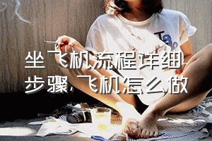 坐飞机流程详细步骤（飞机怎么做）