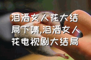 泪洒女人花大结局下集（泪洒女人花电视剧大结局）