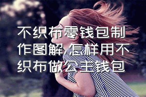 不织布零钱包制作图解（怎样用不织布做公主钱包）