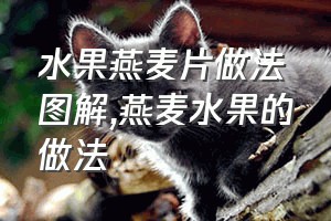 水果燕麦片做法图解（燕麦水果的做法）