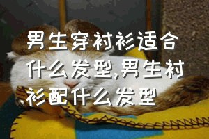 男生穿衬衫适合什么发型（男生衬衫配什么发型）