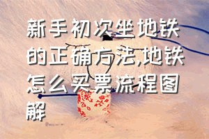 新手初次坐地铁的正确方法（地铁怎么买票流程图解）