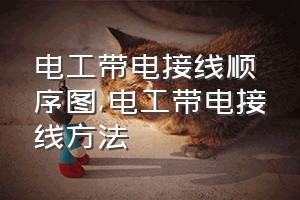 电工带电接线顺序图（电工带电接线方法）