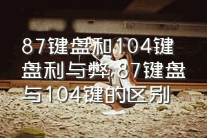 87键盘和104键盘利与弊（87键盘与104键的区别）