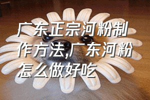 广东正宗河粉制作方法（广东河粉怎么做好吃）