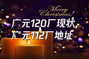 广元120厂现状（广元112厂地址）