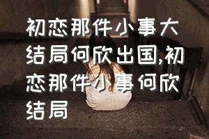 初恋那件小事大结局何欣出国（初恋那件小事何欣结局）