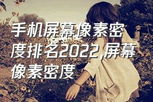 手机屏幕像素密度排名2022（屏幕像素密度）