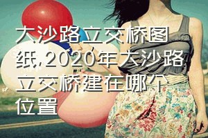 大沙路立交桥图纸（2020年大沙路立交桥建在哪个位置）