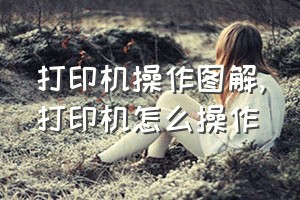 打印机操作图解（打印机怎么操作）