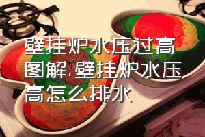 壁挂炉水压过高图解（壁挂炉水压高怎么排水）