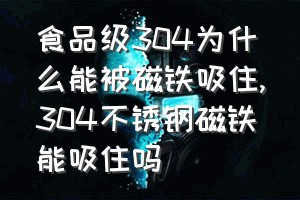 食品级304为什么能被磁铁吸住（304不锈钢磁铁能吸住吗）