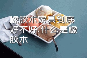 橡胶木家具到底好不好（什么是橡胶木）