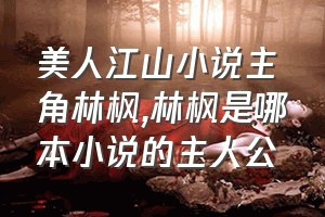 美人江山小说主角林枫（林枫是哪本小说的主人公）