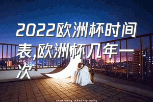 2022欧洲杯时间表（欧洲杯几年一次）