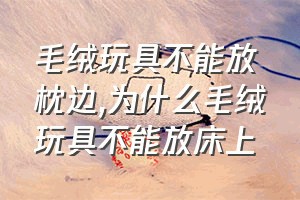 毛绒玩具不能放枕边（为什么毛绒玩具不能放床上）