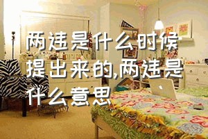 两违是什么时候提出来的（两违是什么意思）