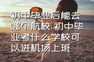 初中毕业后能去哪个航校（初中毕业考什么学校可以进机场上班）