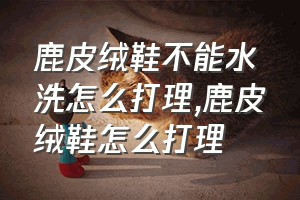 鹿皮绒鞋不能水洗怎么打理（鹿皮绒鞋怎么打理）