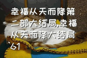 幸福从天而降第二部大结局（幸福从天而降大结局61）