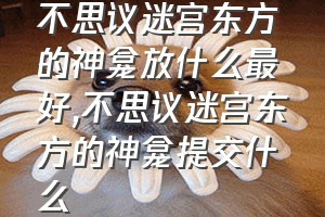 不思议迷宫东方的神龛放什么最好（不思议迷宫东方的神龛提交什么）